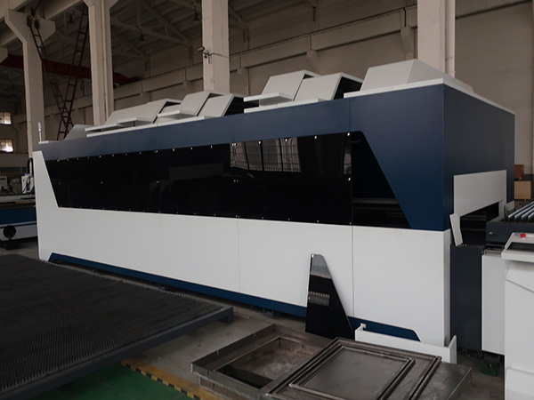 1000W CNC Fiber Laser Cutting Machine til Metal Sheet